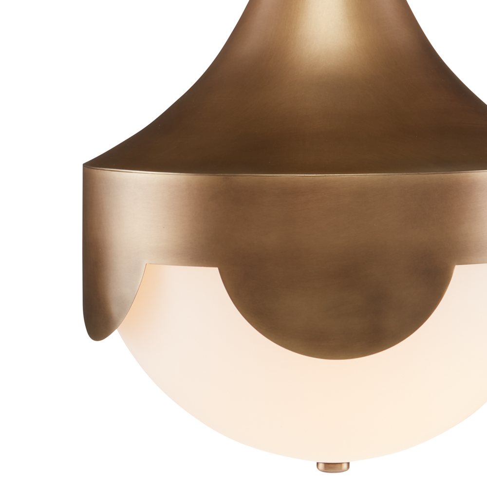 Pasha Brass Pendant