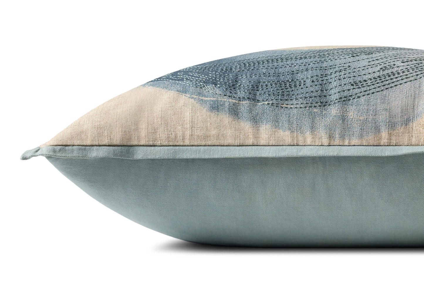 Brigette Romanek x Loloi Blue 20'' x 20'' Cover Only Pillow
