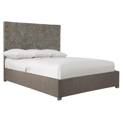 Calavaras Fabric Panel King Bed – Custom