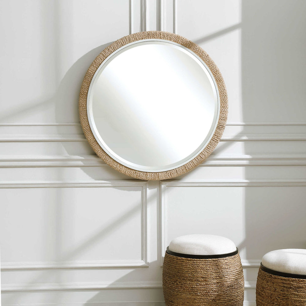 
                      
                        Carbet Round Mirror - #shop_name Mirror
                      
                    