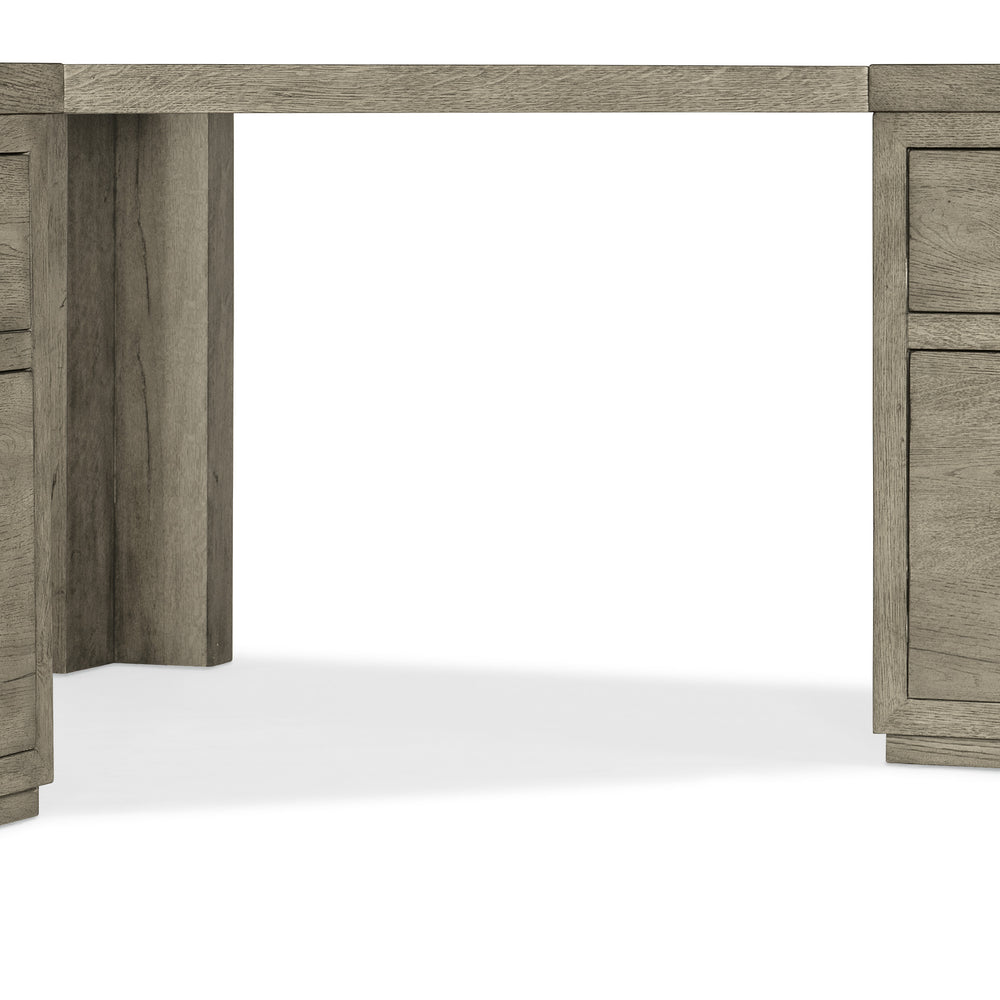 Linville Falls Corner Desk with File and Lateral File.