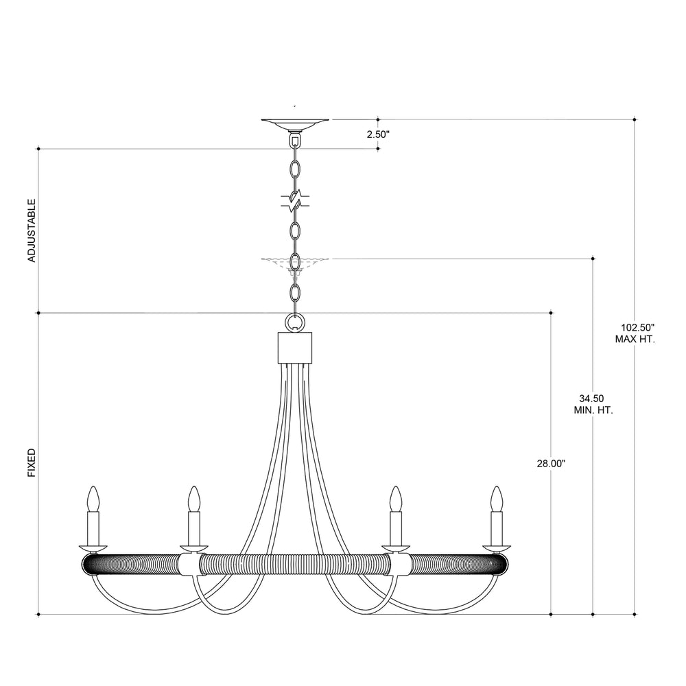 
                      
                        Shipwright Chandelier.
                      
                    