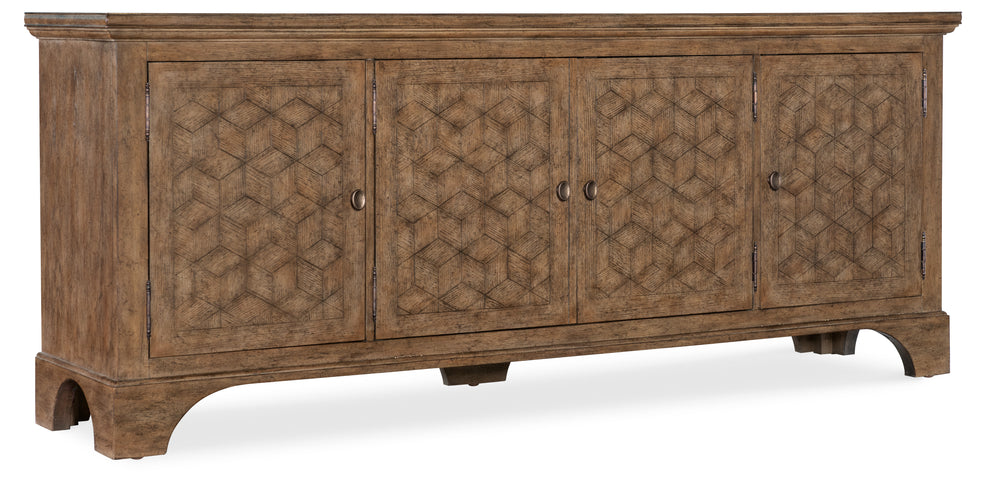 Americana Entertainment Credenza - Medium Wood