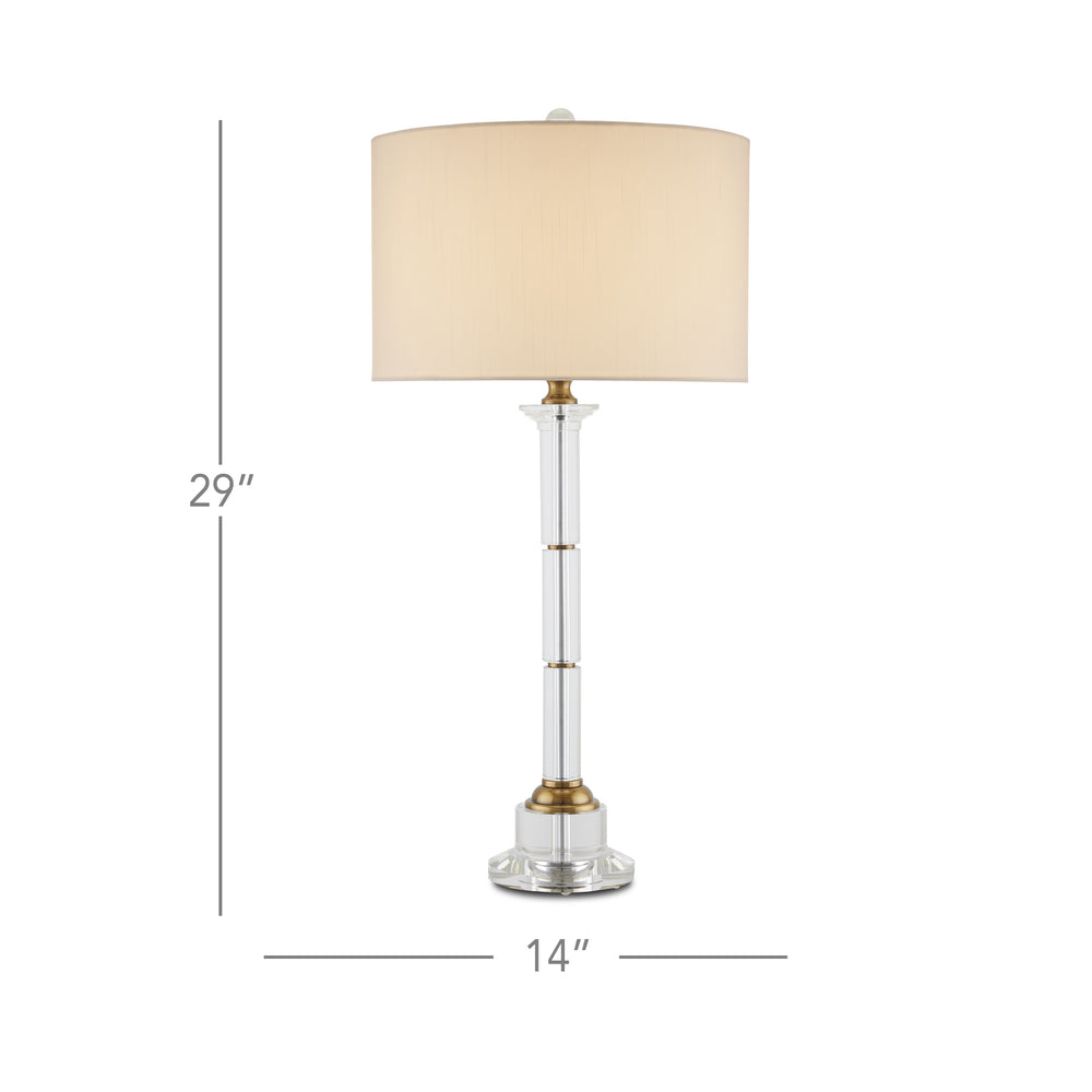 
                      
                        Lothian Clear Table Lamp.
                      
                    