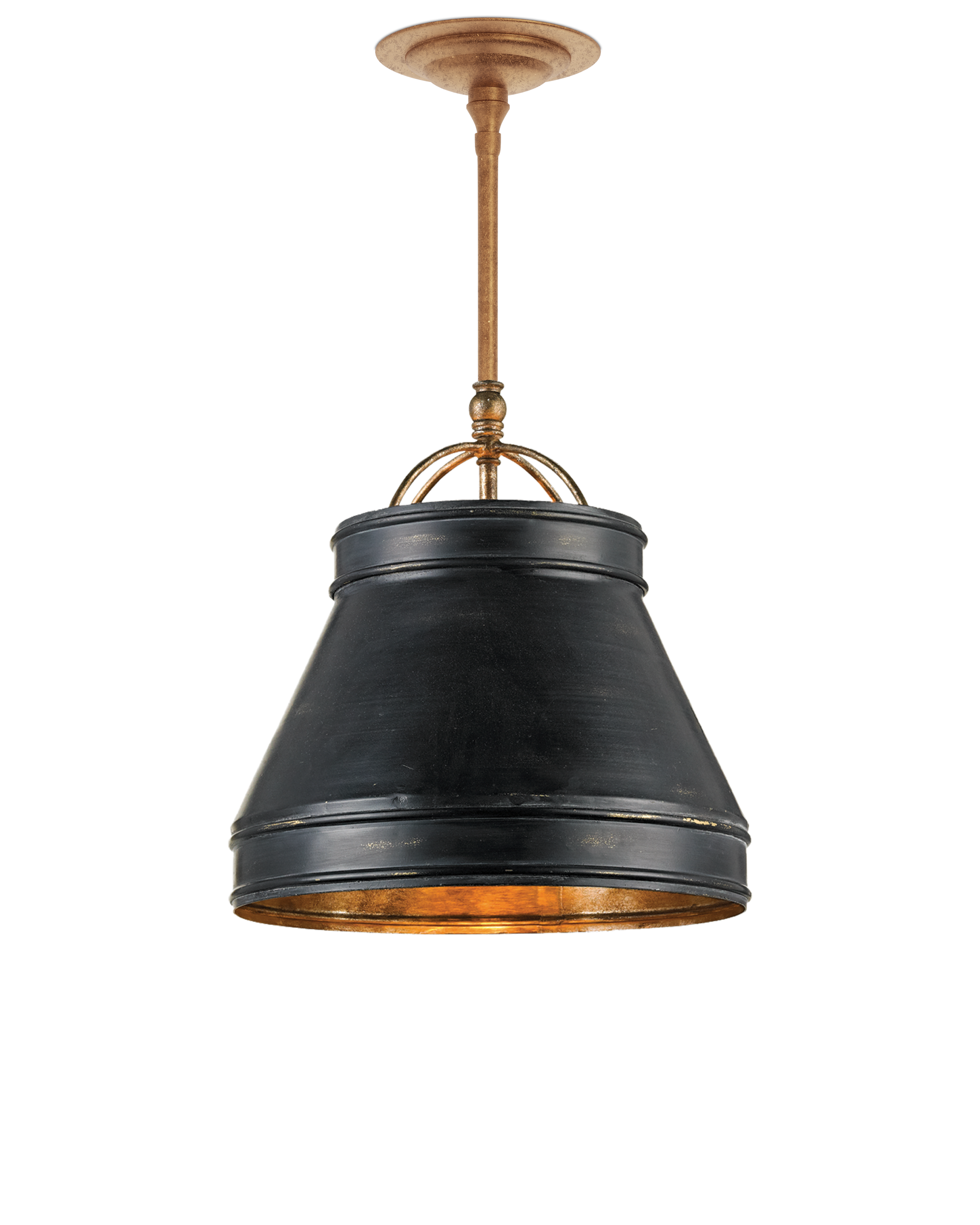 Lumley Black Pendant