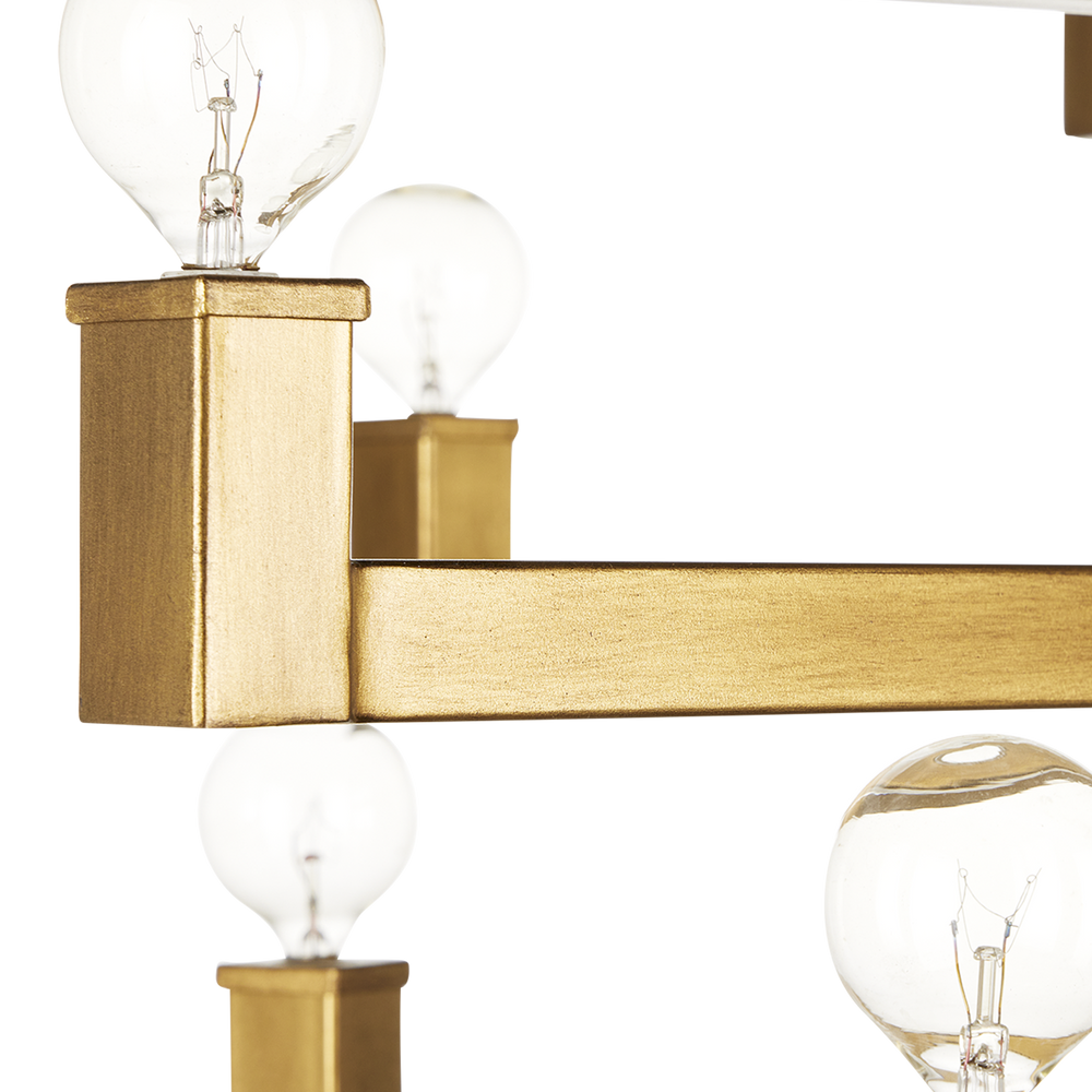 Andre Medium Brass Chandelier