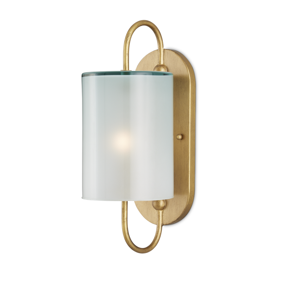 Glacier Brass Wall Sconce