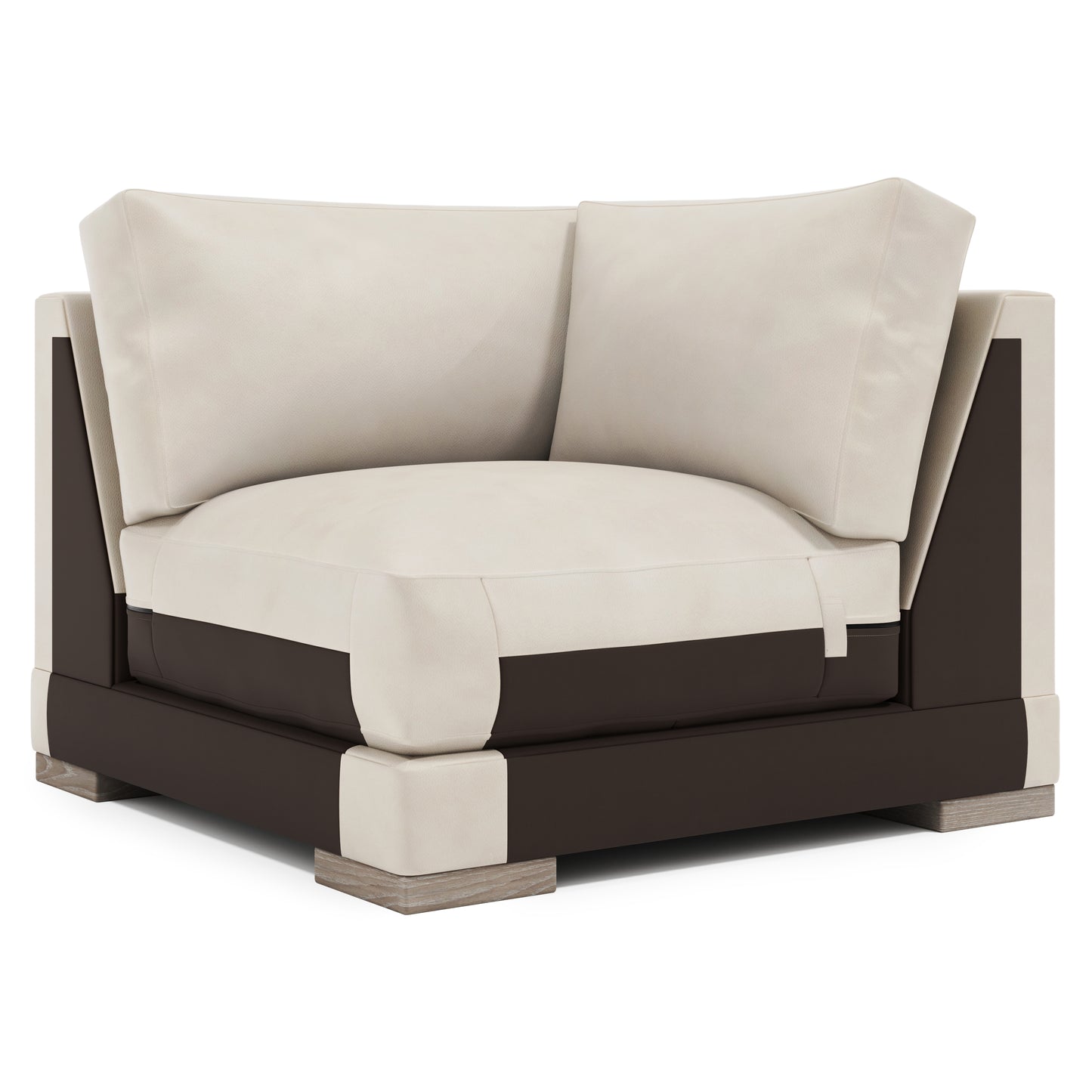 Lars Leather Corner Chair