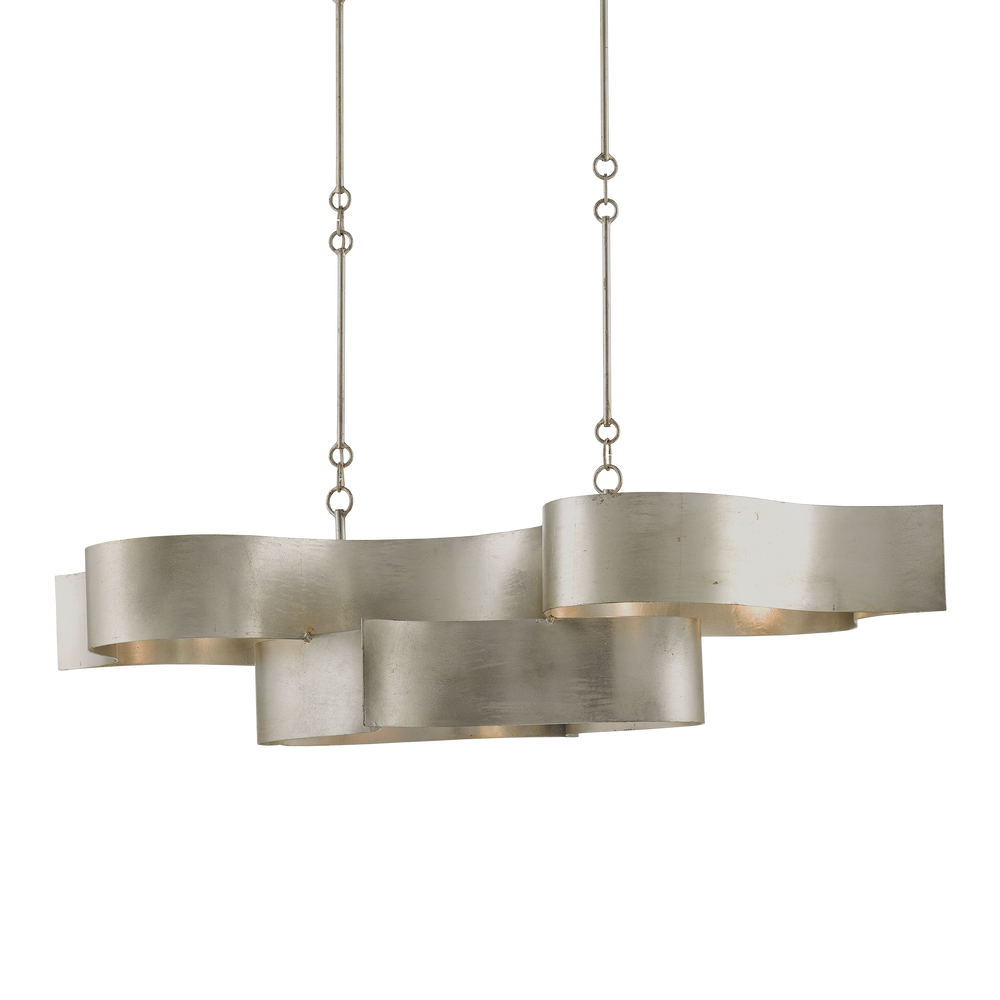 
                      
                        Grand Lotus Oval Silver Chandelier
                      
                    