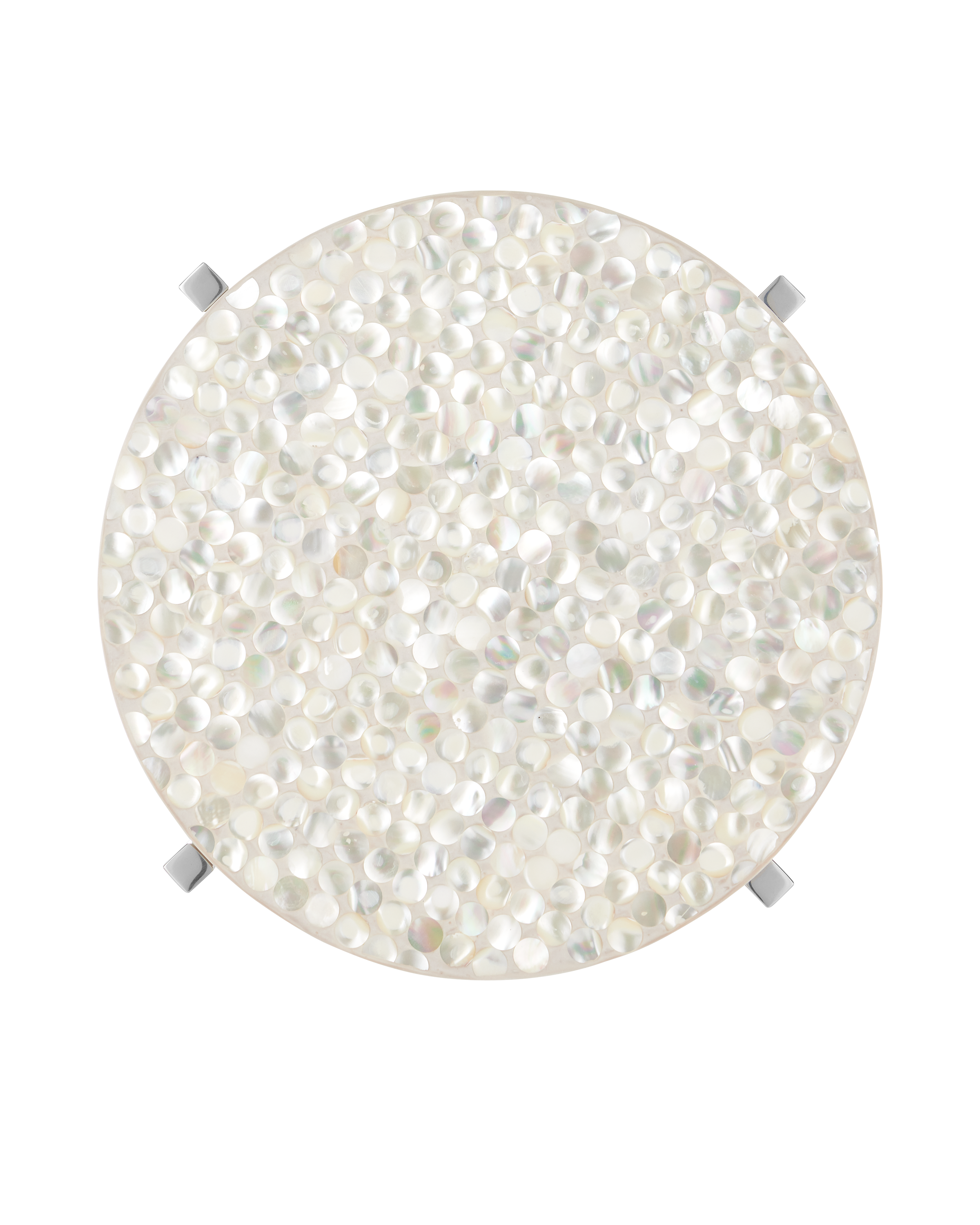Gerri Dot Mother of Pearl Drinks Table - Thumbnail 3