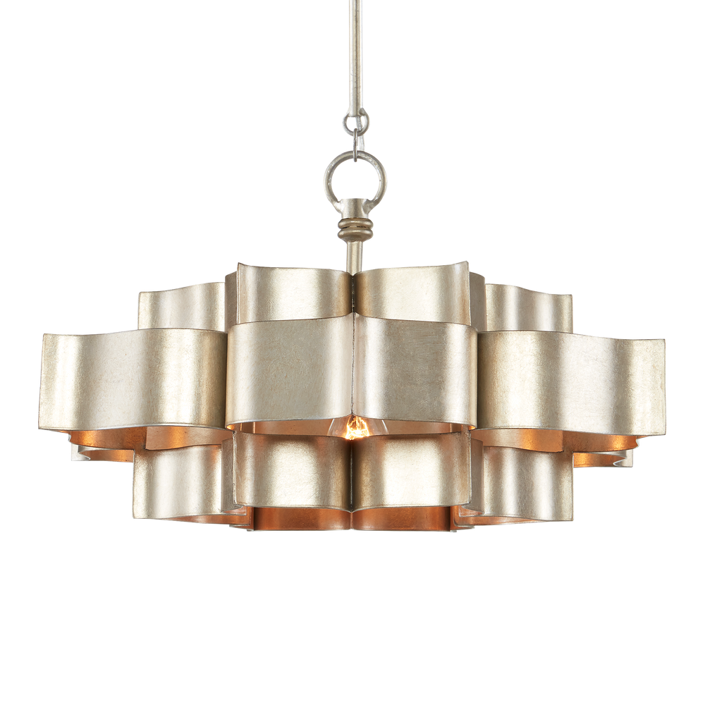 
                      
                        Grand Lotus Small Silver Chandelier
                      
                    