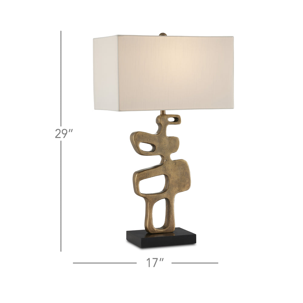 
                      
                        Mithra Brass Table Lamp.
                      
                    