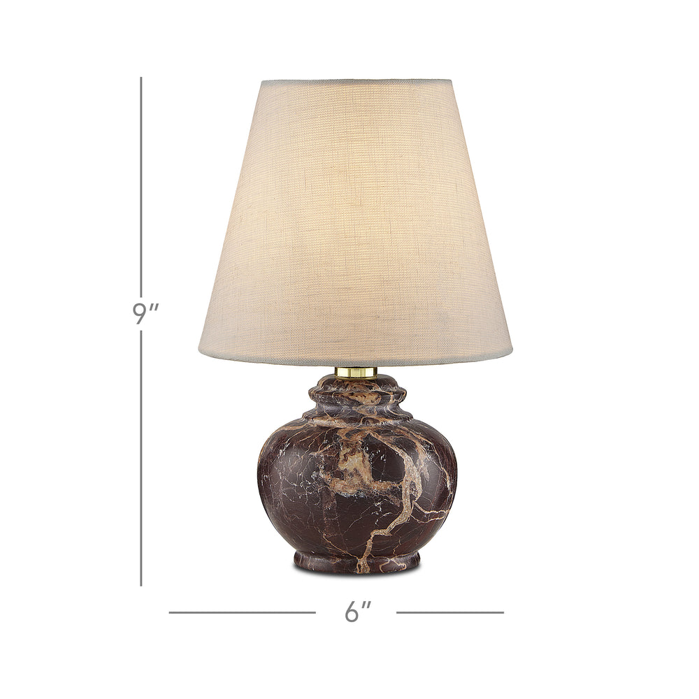 
                      
                        Piccolo Brown Mini Table Lamp.
                      
                    