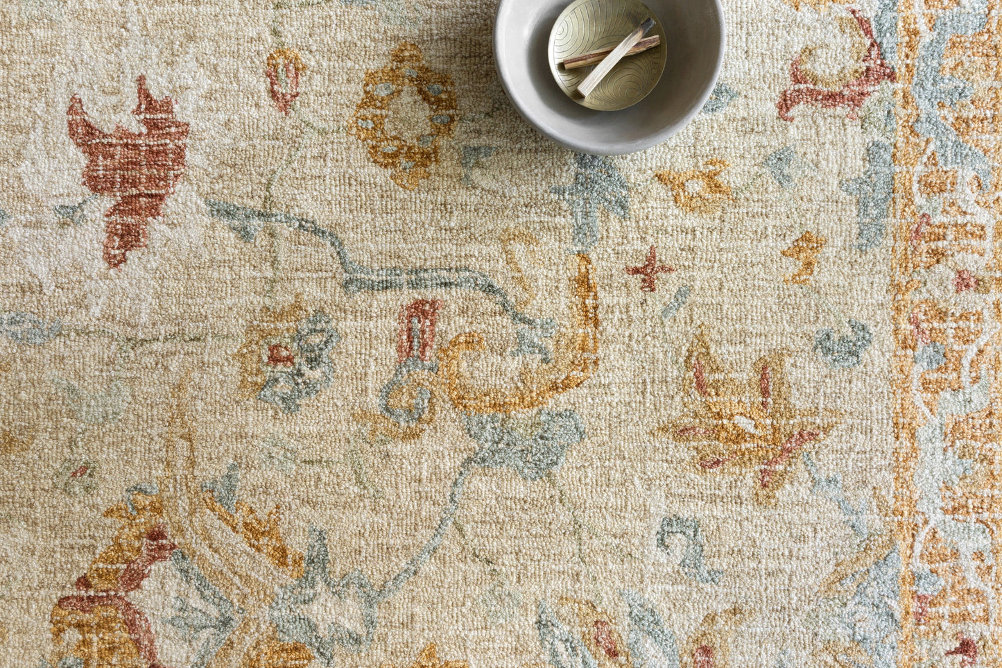 Loloi Julian Ivory / Multi 9'-3" x 13' Area Rug