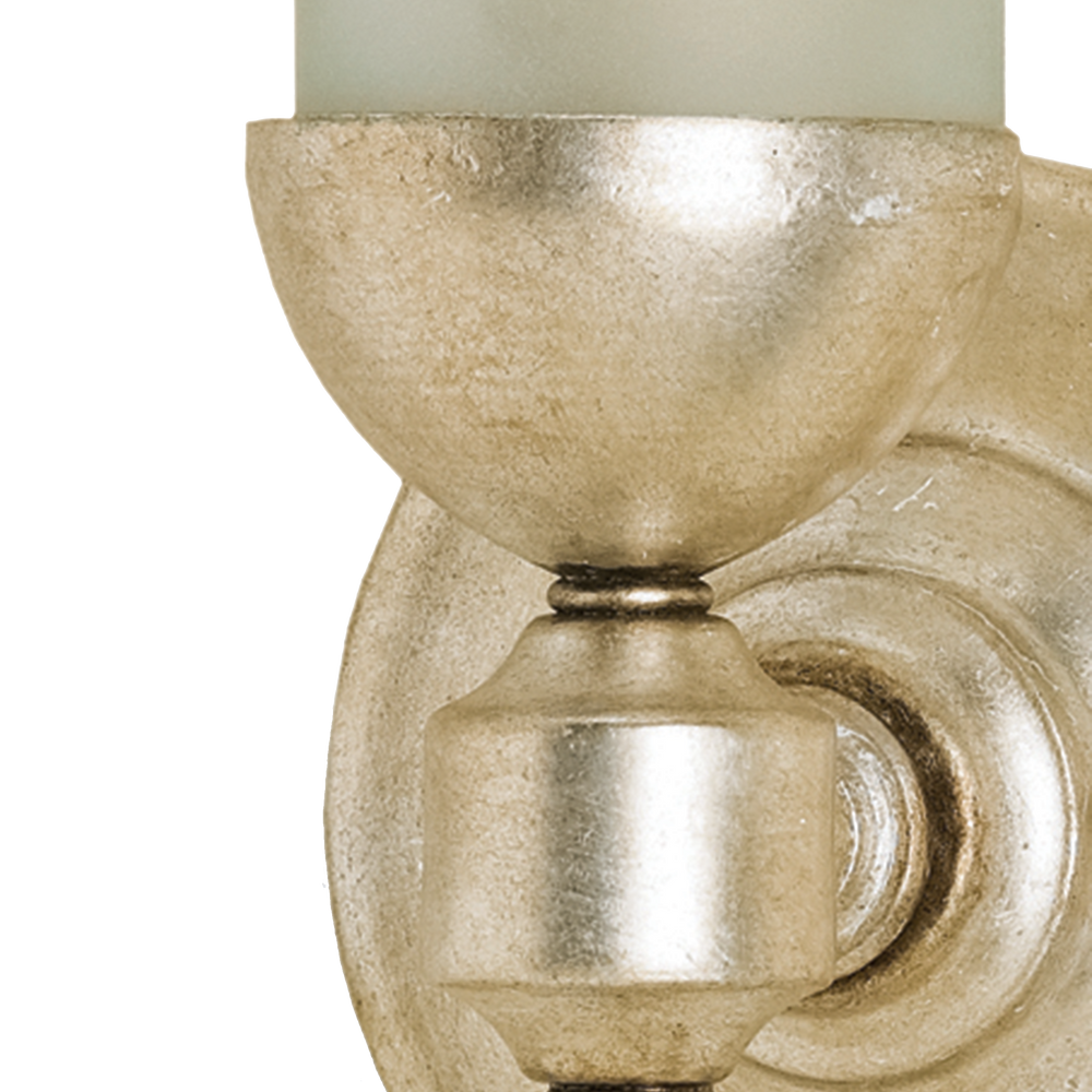 Pristine Silver Wall Sconce