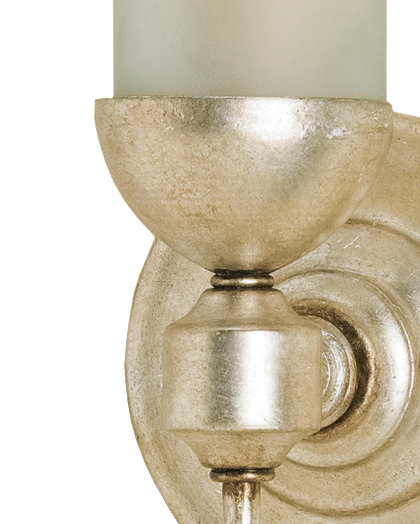 Pristine Silver Wall Sconce