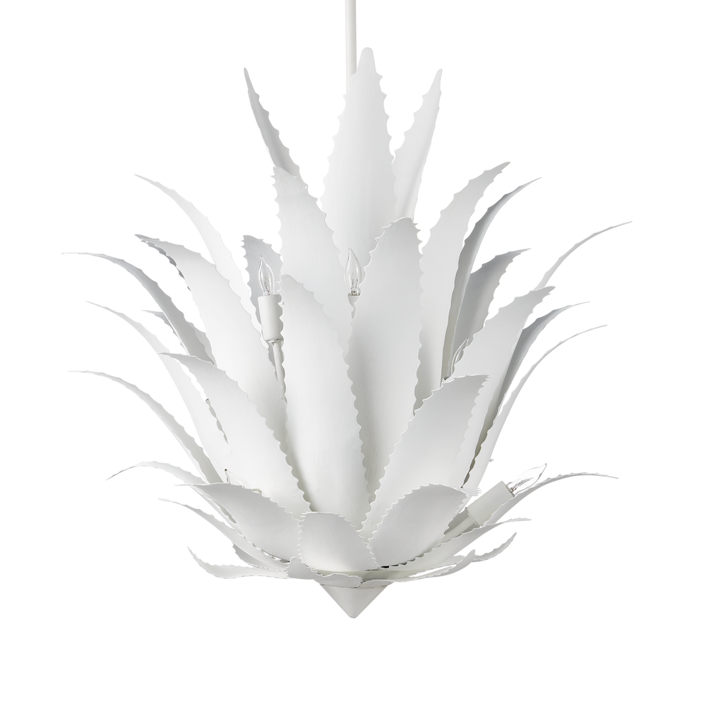 
                      
                        Agave White Chandelier
                      
                    