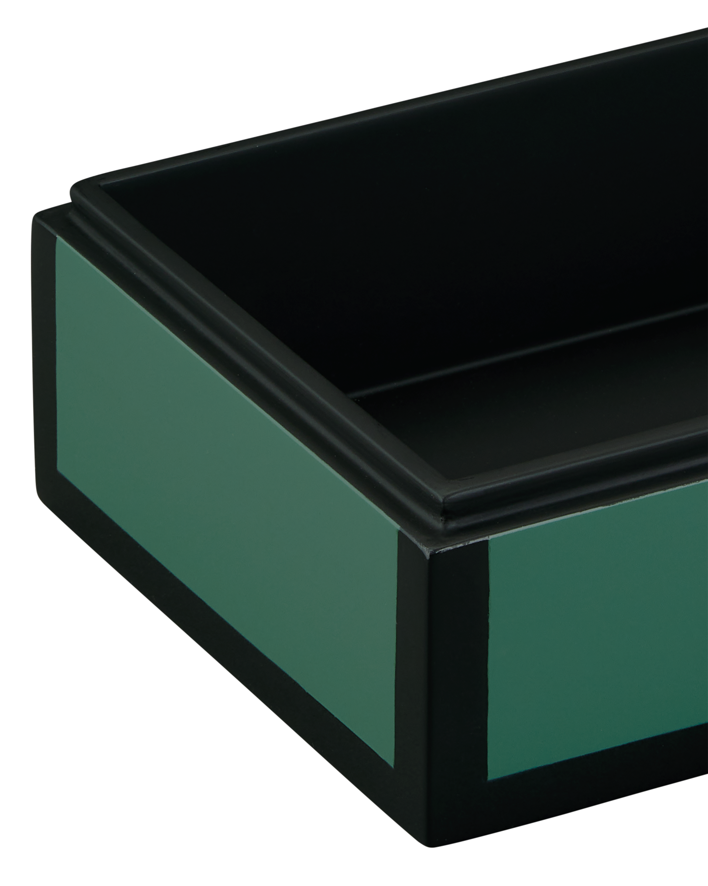 Green Lacquer Box Set of 2 - Thumbnail 4