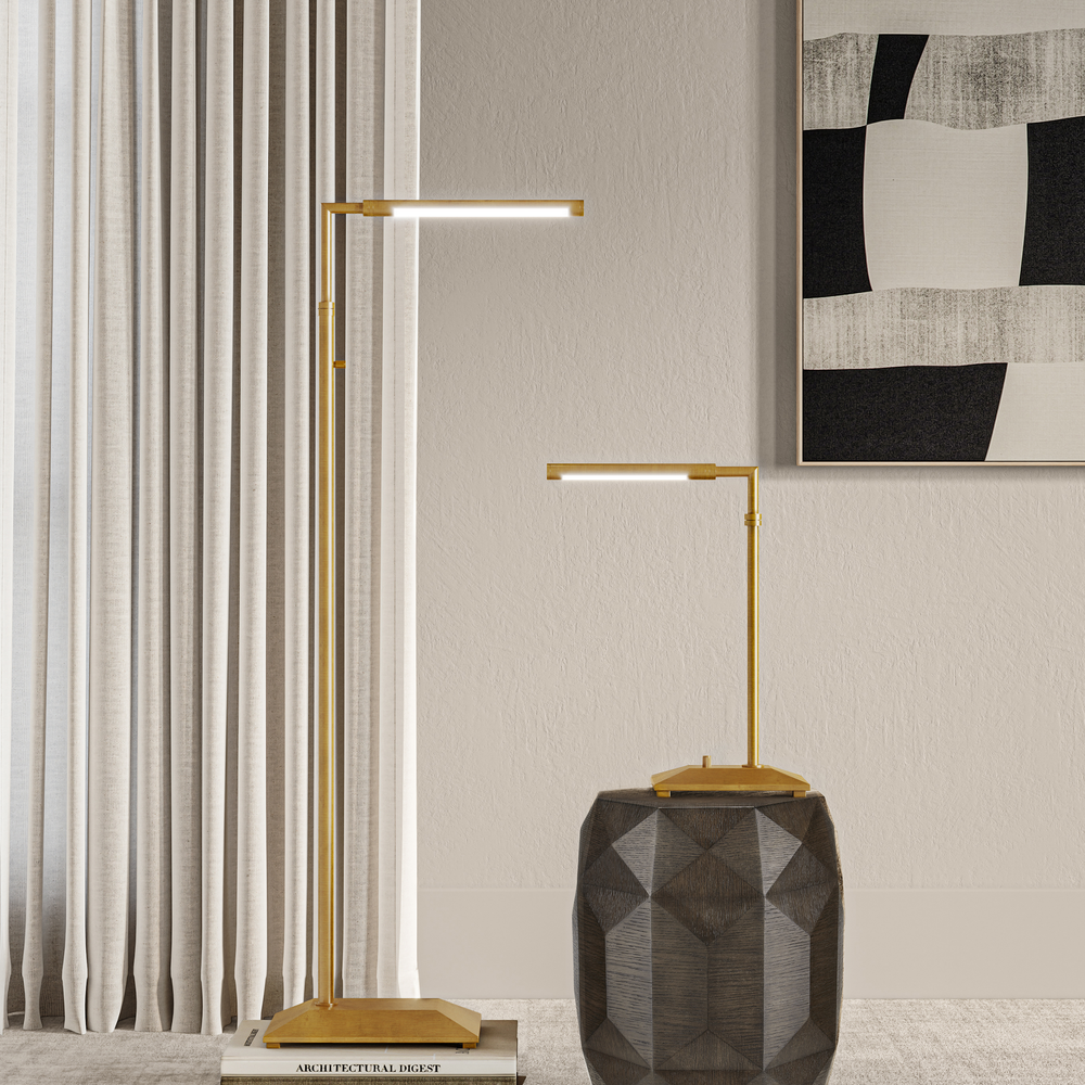 Autrand Brass Floor Lamp