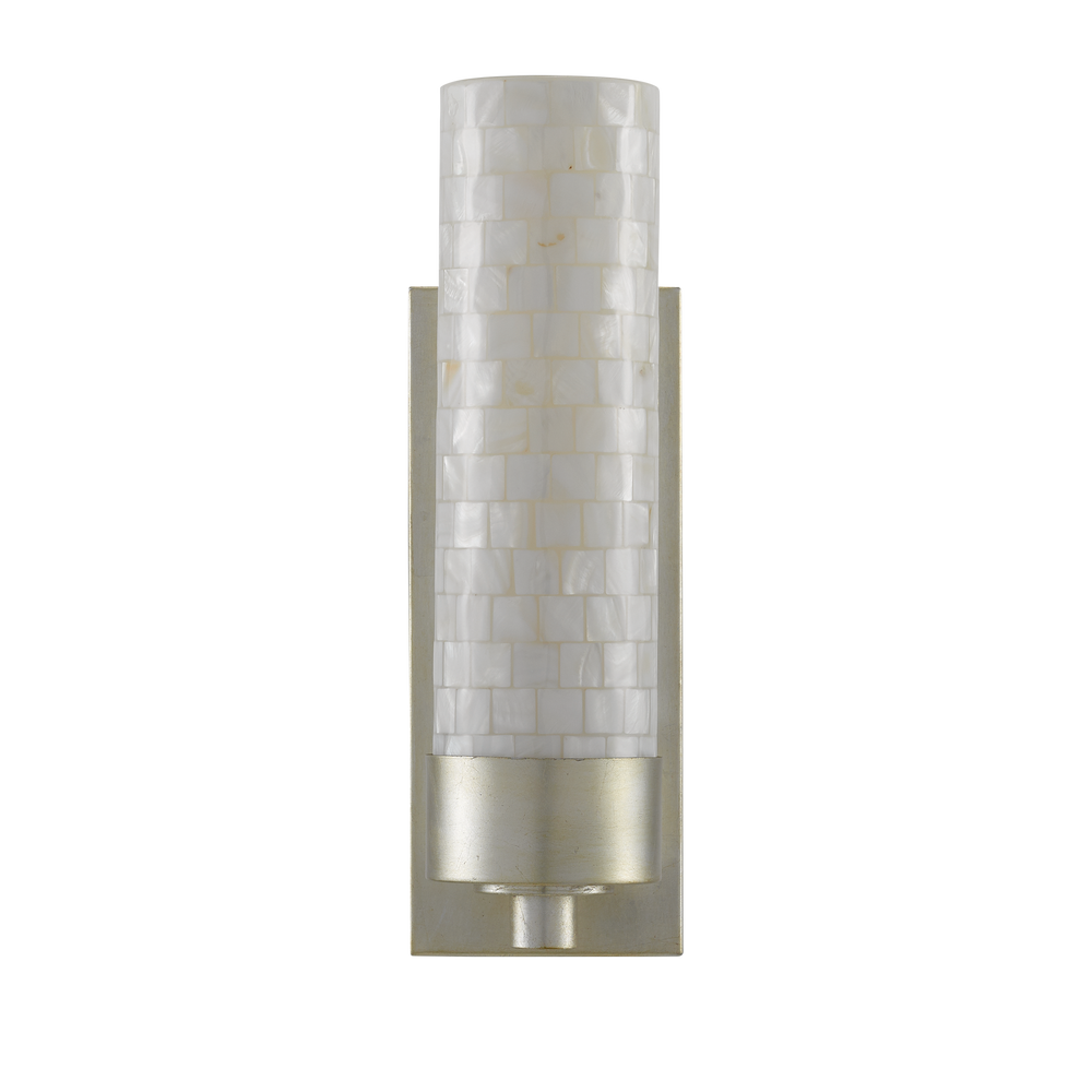 
                      
                        Abadan Silver Wall Sconce
                      
                    