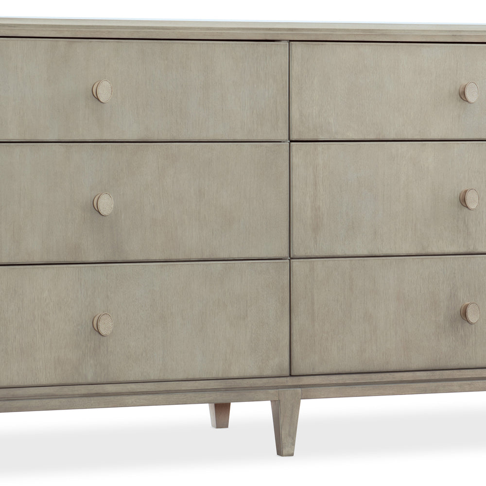 Elixir Six-Drawer Dresser.