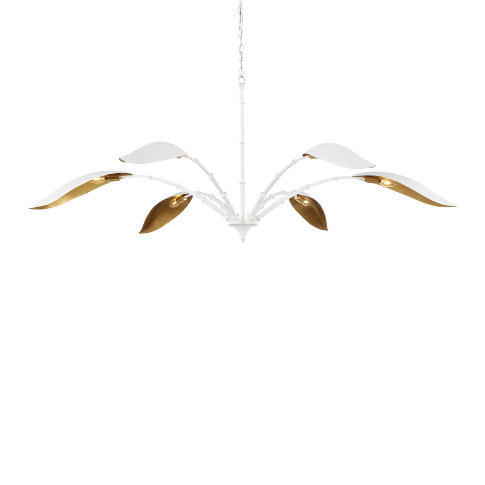 Yuriko White Chandelier