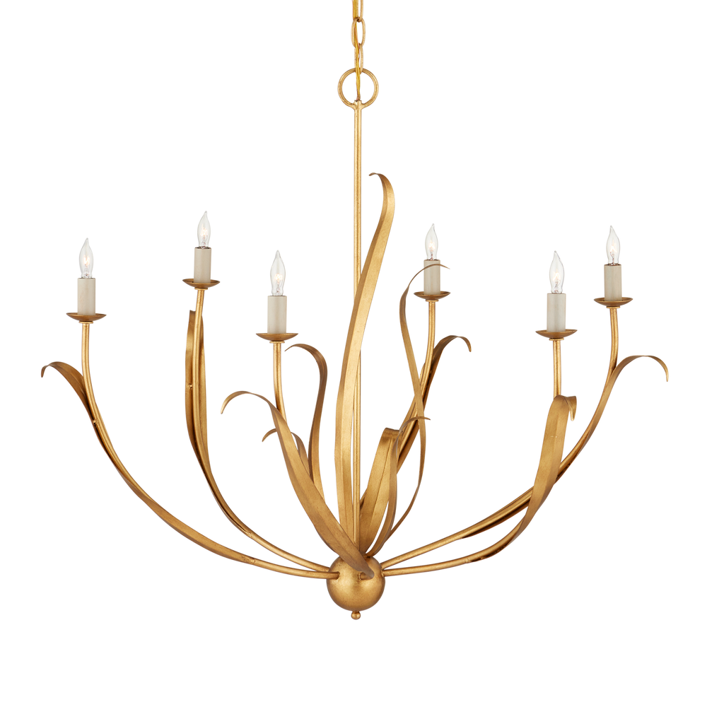 
                      
                        Menefee Gold Chandelier
                      
                    
