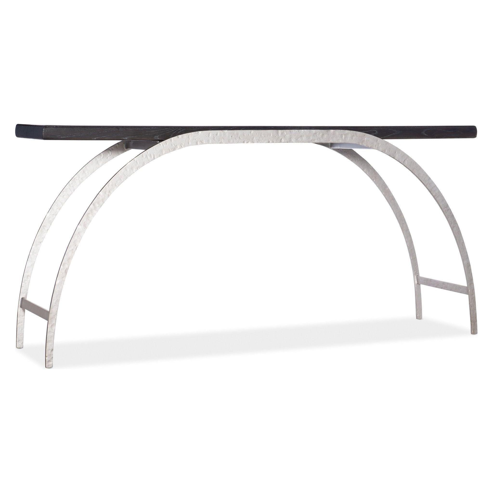 Commerce & Market Metal-Wood Console Table - Thumbnail 2