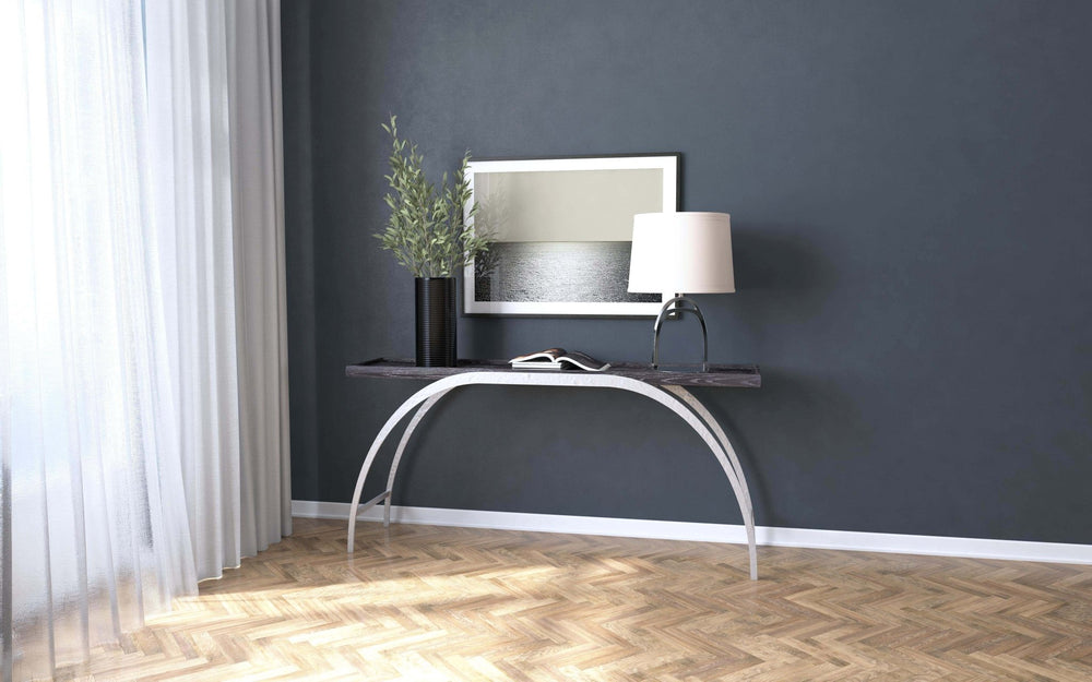 Commerce & Market Metal and Wood Console - #shop_name Console Tables