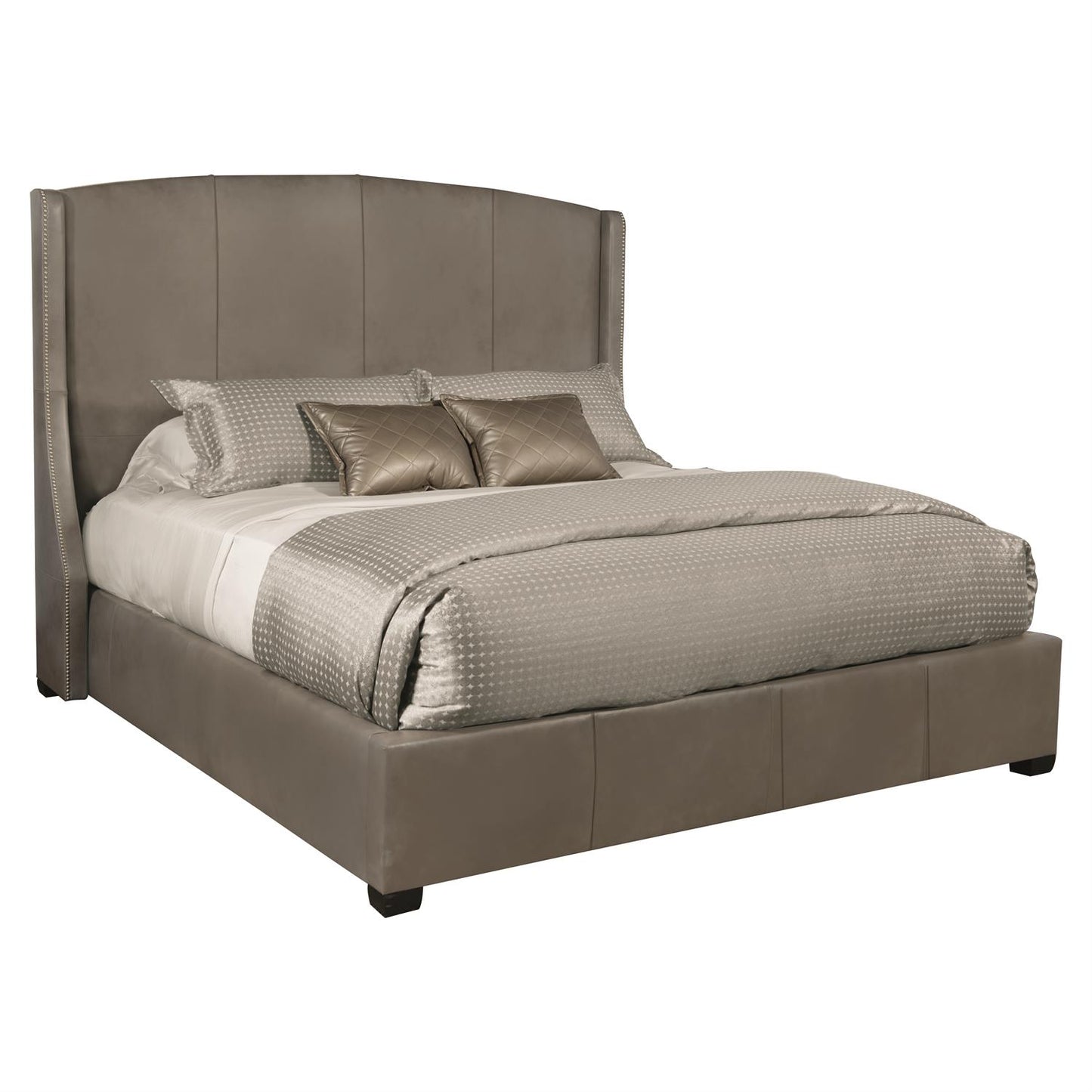 Cooper Leather Shelter Extended Queen Bed – Custom