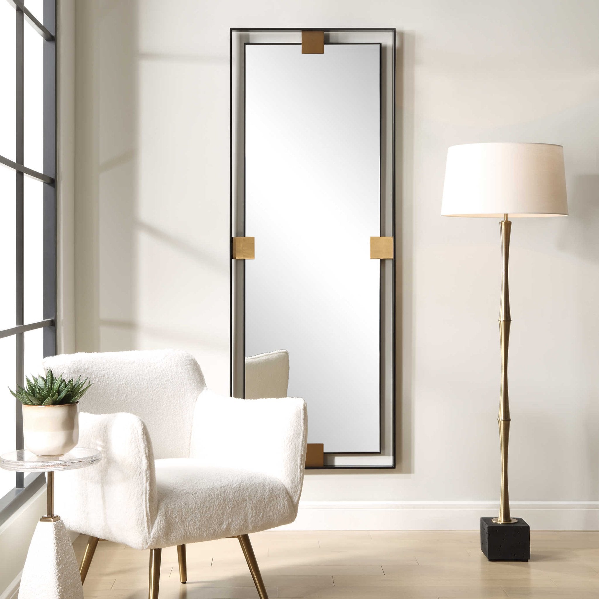 Uttermost Cornerstone Mirror - Thumbnail 4
