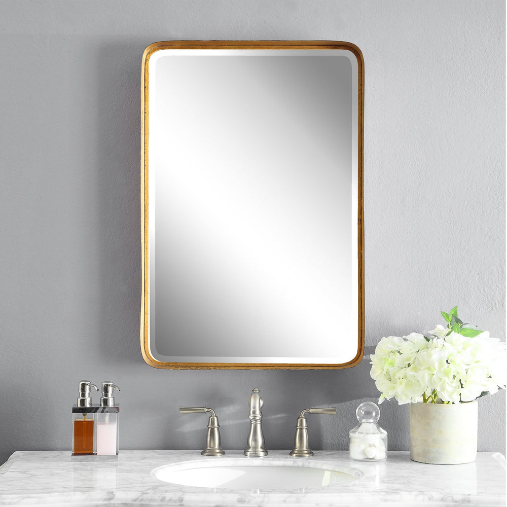 
                      
                        Crofton Antique Gold Mirror - #shop_name Mirrors
                      
                    