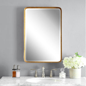 Crofton Antique Gold Mirror - #shop_name Mirrors