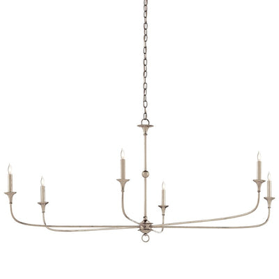 Currey & Company Nottaway Champagne Large Chandelier