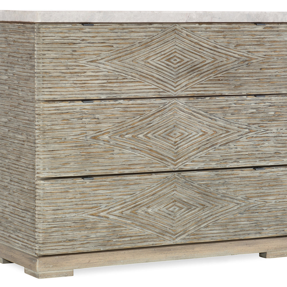Amani Three-Drawer Accent Chest