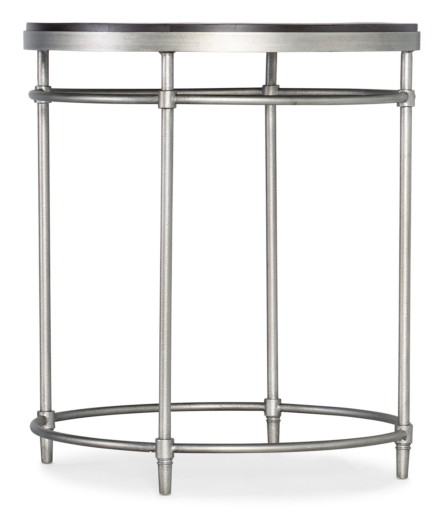 St. Armand Round End Table - Black