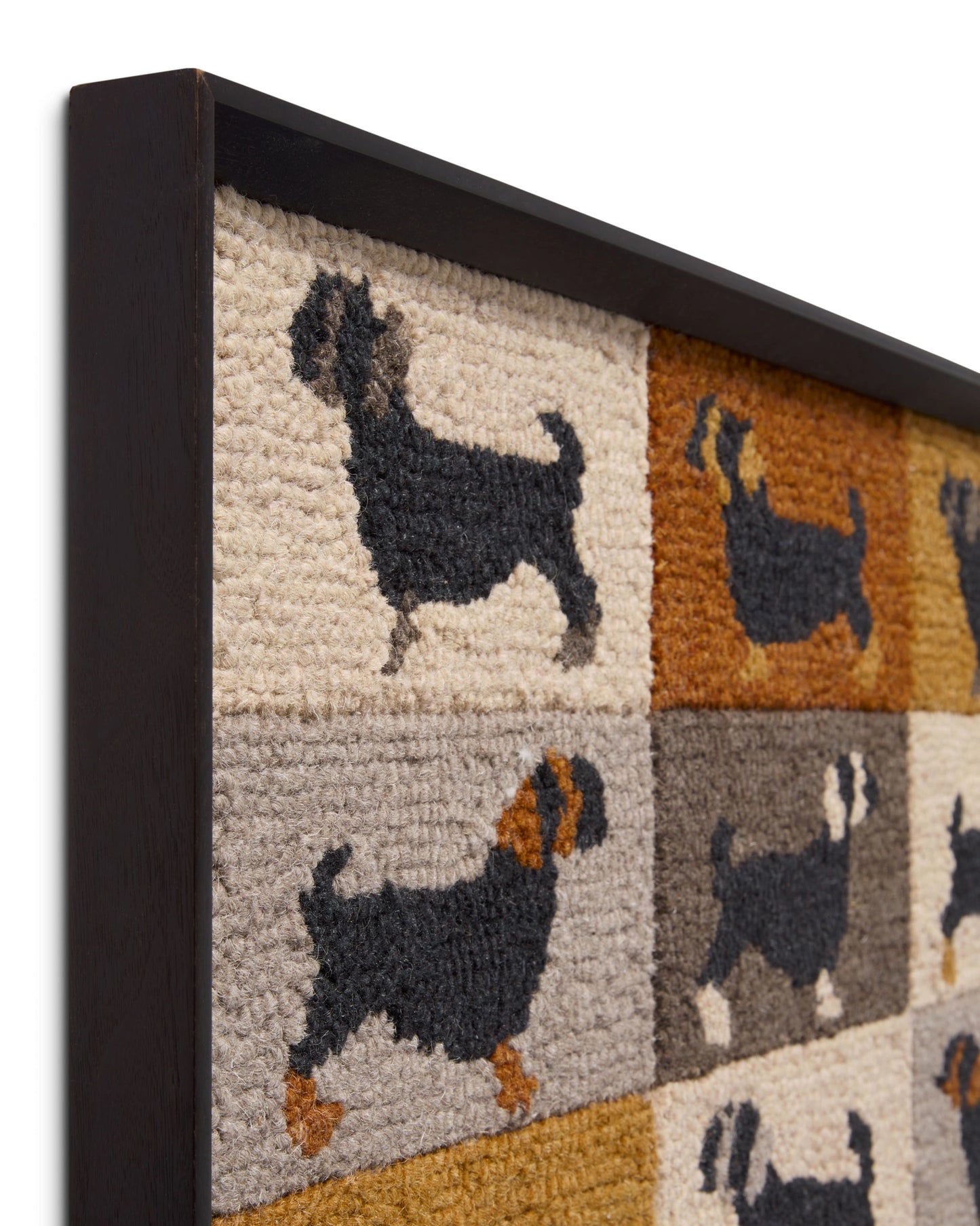 Loloi Dackel Brown / Grey 2'-8" X 3'-5" Wall Art