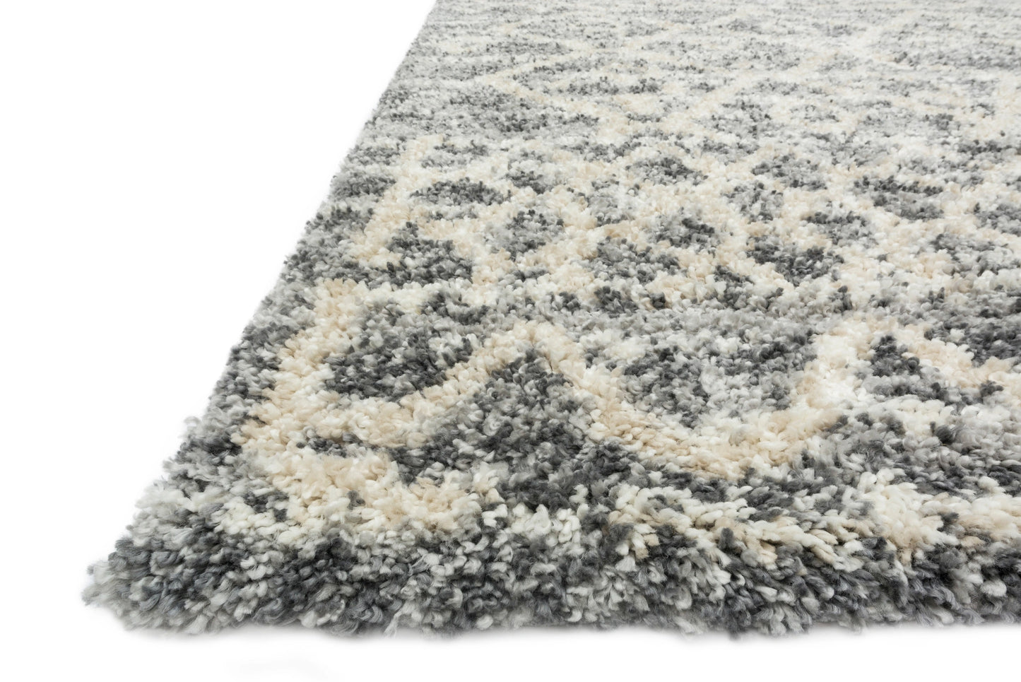 Loloi Quincy Graphite / Beige 8'-10" x 12' Area Rug