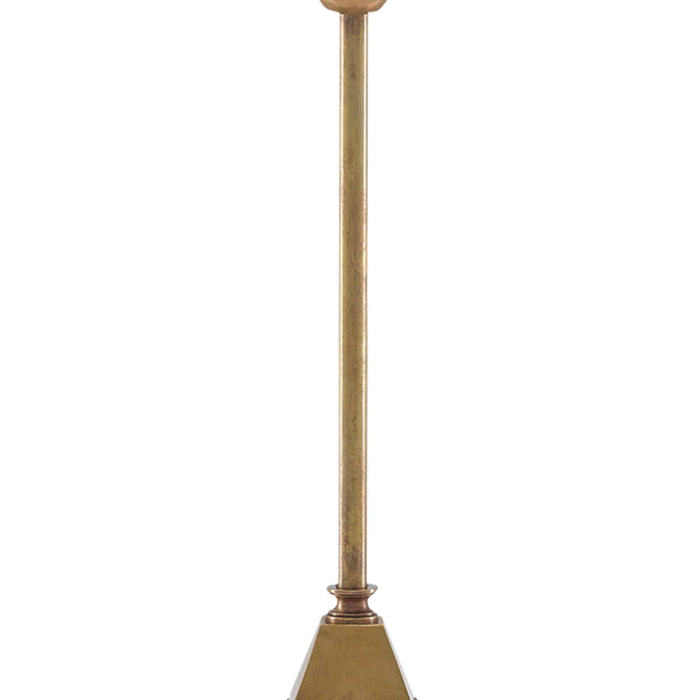 Recluse Brass Table Lamp.