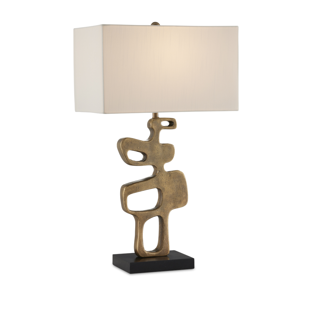 Mithra Brass Table Lamp.