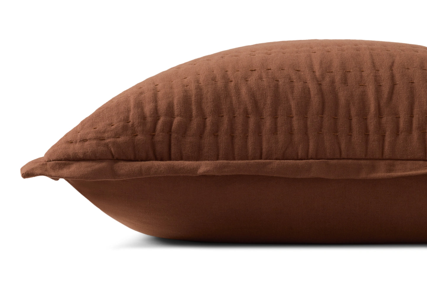 Loloi PLL0195 Brown 22'' x 22'' Cover w/Poly
