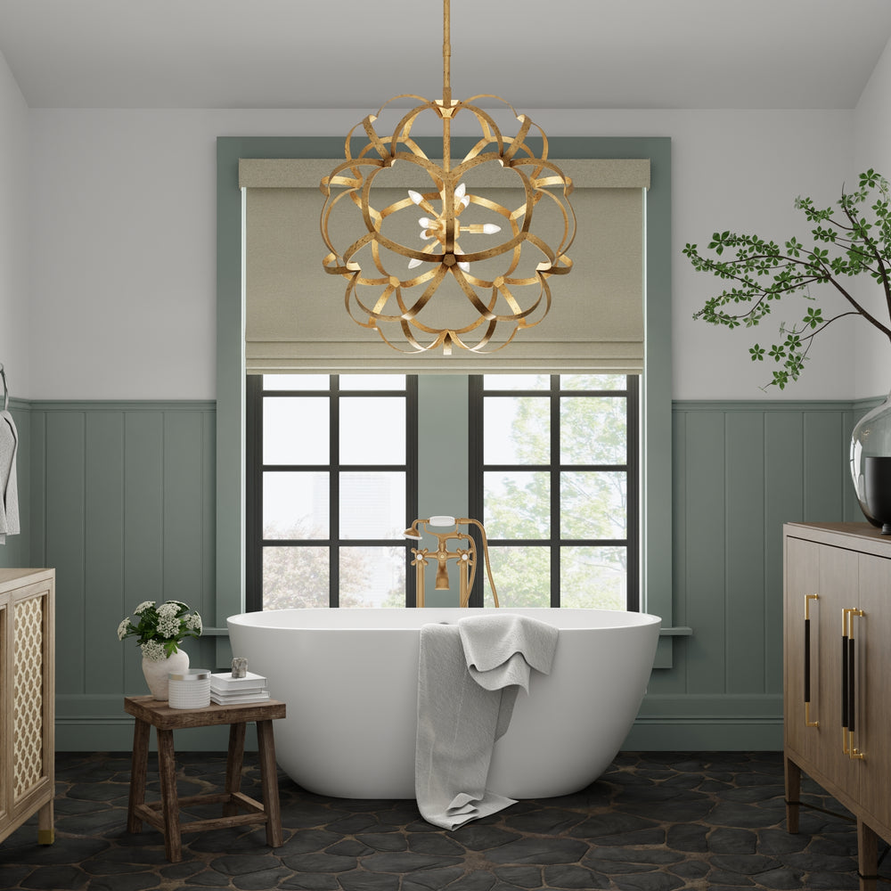
                      
                        Sappho Gold Orb Chandelier
                      
                    