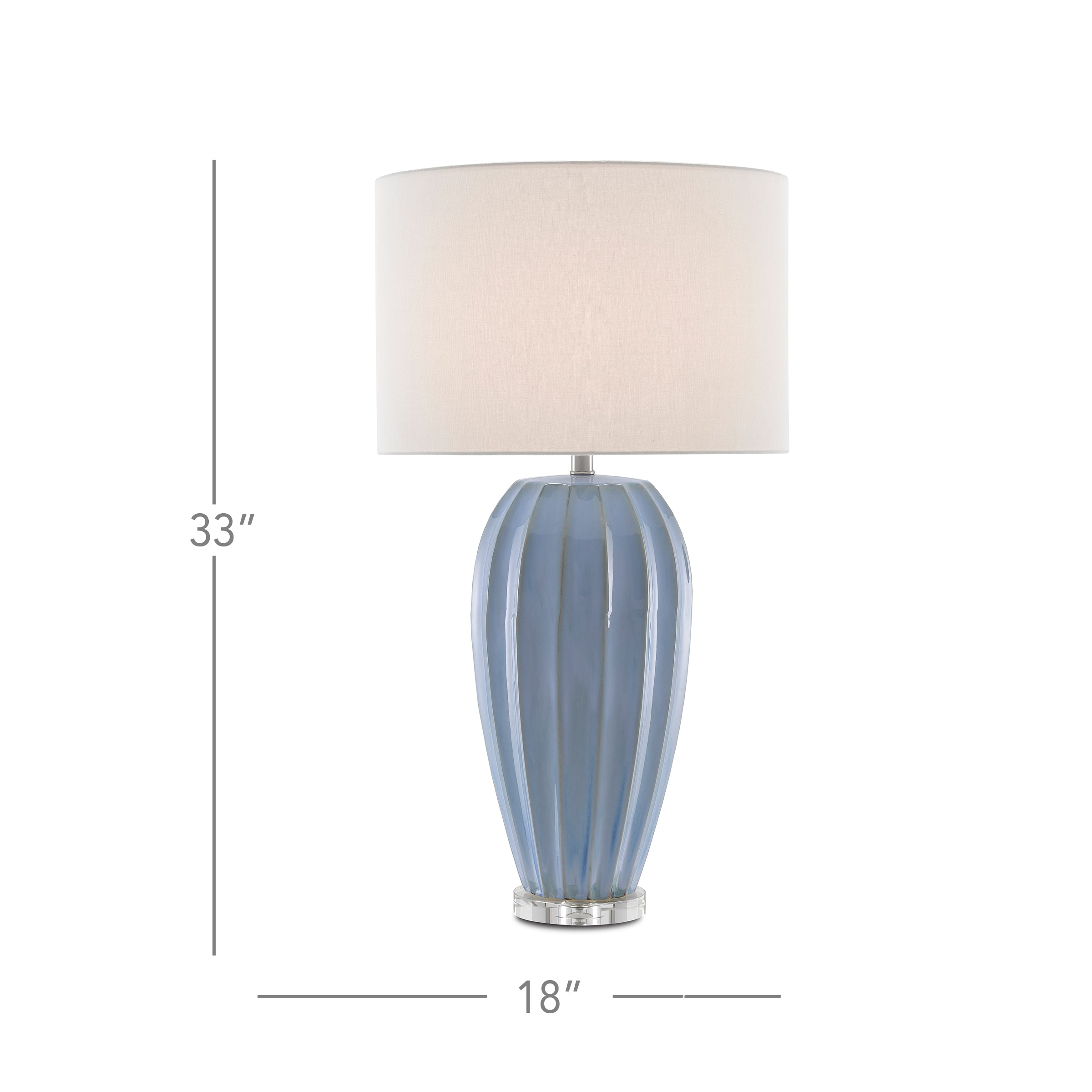 Bluestar Blue Table Lamp - Thumbnail 3