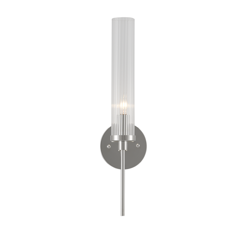 
                      
                        Bellings Nickel Wall Sconce.
                      
                    