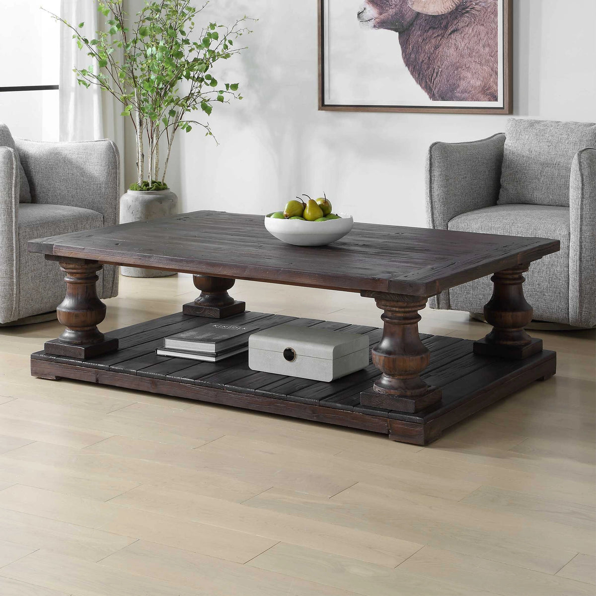 Stratford Walnut Coffee Table