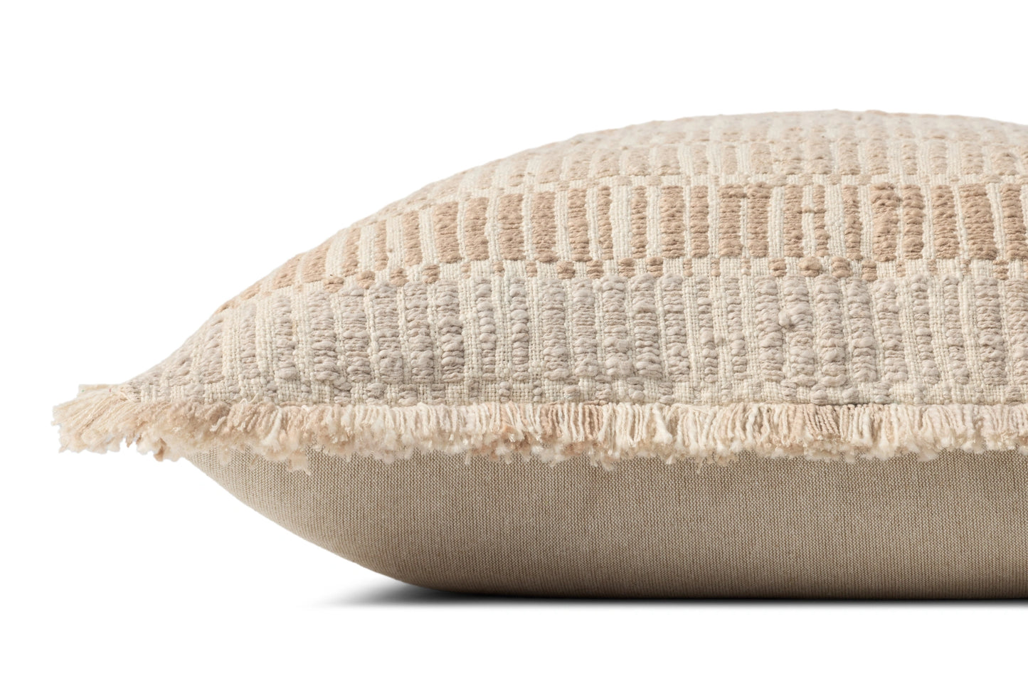 Loloi PLL0133 Natural / Multi 22'' x 22'' Cover Only Pillow
