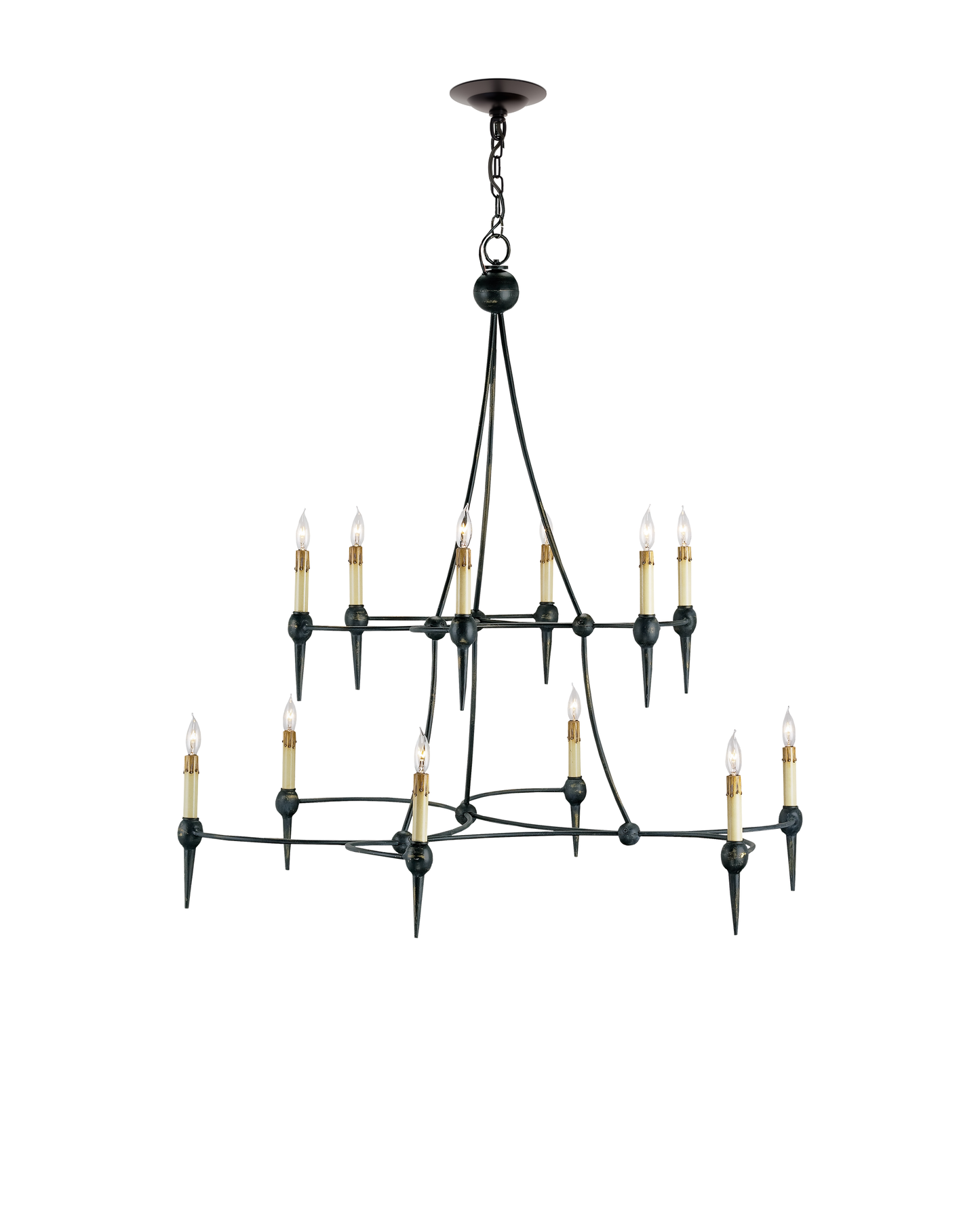 Danielli Black Chandelier