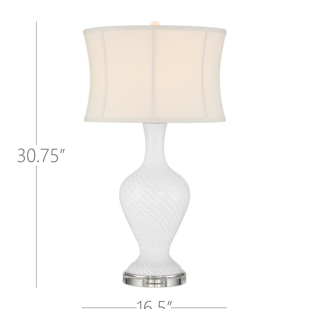 
                      
                        Zeta White Table Lamp
                      
                    