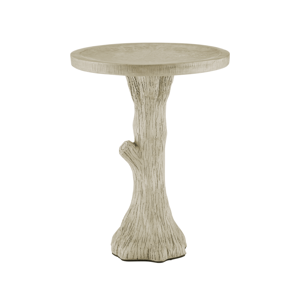 Faux Bois Small Bird Bath.