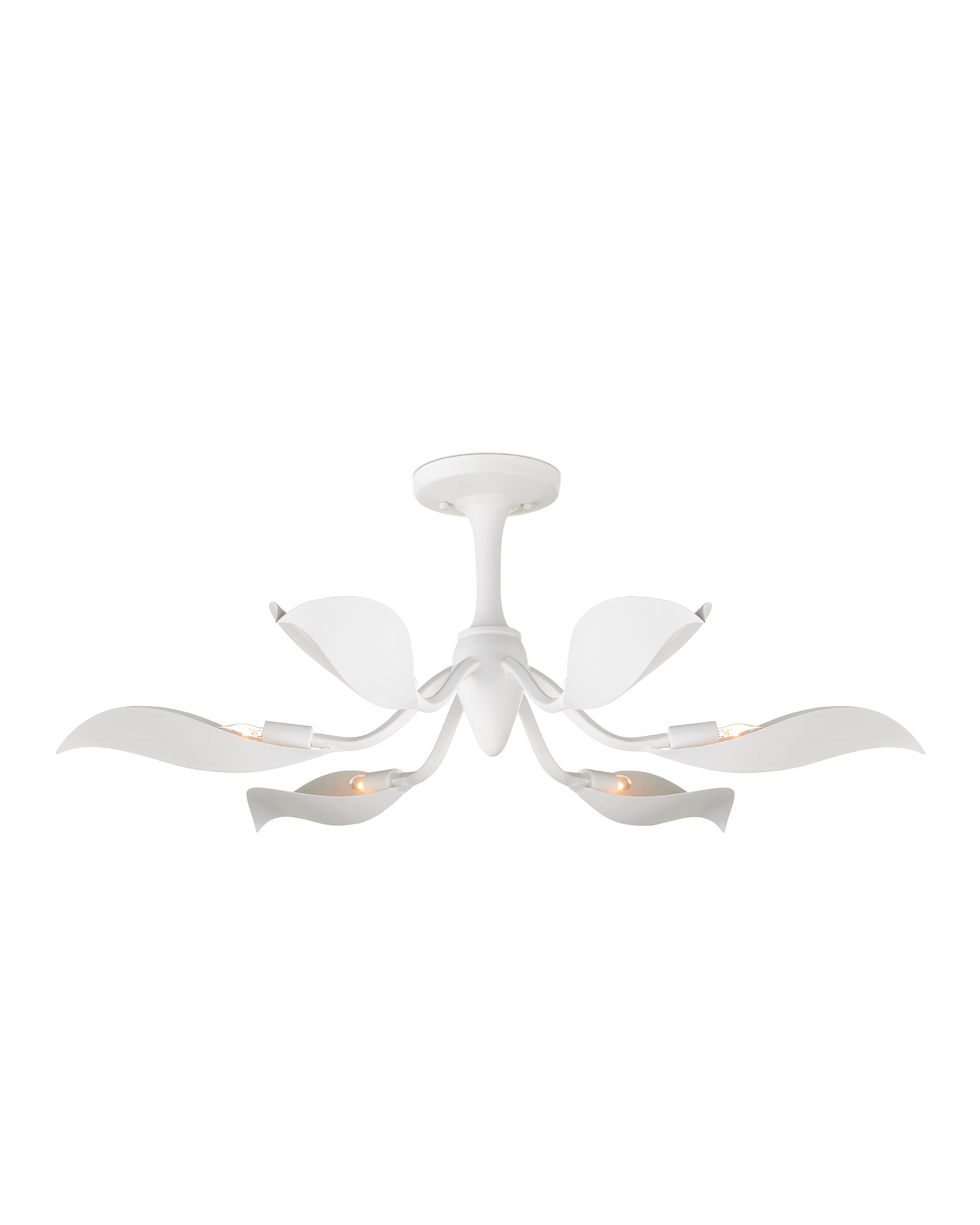 Snowflower Semi-Flush Mount